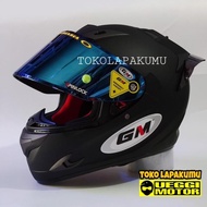 Paket Ganteng Helm Gm Race Pro full face