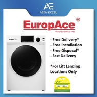 EUROPACE EDY 5801B 8KG WHITE FRONT LOAD VENTED DRYER