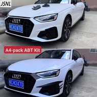 Audi 20-25 Audi/Audi A4/S4 Air Knife Light Eyebrow Spoiler ABT Kit Carbon Fiber Bright Black Audi A4