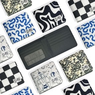 Men's Bifold Wallet 7 card slots 1 photo slot 1 money slot polyester cordura Waterproof