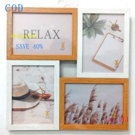 COLLAGE ACETATE PHOTO FRAME 4X6 4R 5R 5x7( YY6064-4P-4X6 /YY6064-4P-7-5X7) 5r picture frame