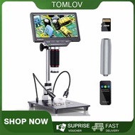 TOMLOV DM201นิ้วกล้องจุลทรรศน์ดิจิตอล32กิกะไบต์ความละเอียดสูงอุตสาหกรรมตรวจสอบการบำรุงรักษาโทรศัพท์ม