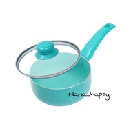 Pero Saucepan 16cm Green & Rosegold