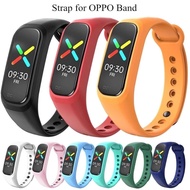 Oppo Band Silicone Strap Oppo Strap Replacement Watch Strap Solid Colorful Silicone Meterial