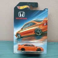 Hot Wheels HONDA CIVIC SI Orange