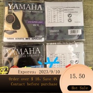 🌈Authentic Yamaha YAMAHAGuitar Strings Acoustic guitar strings  Imported Steel CoreF310GuitarF600Strings FWZD