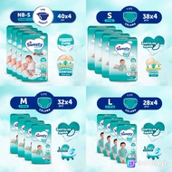 4 packs of sweety silver adhesive and celna type for newborn babies newborn pampers