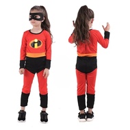 Kid Halloween Costumes Anime Girl Mr Incredible 2 Cosplay Costume Boy Superhero Fancy Dress Up Child