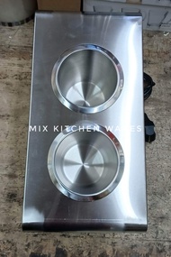 2-HOLES SPOON AND FORK ELECTRIC HEATER/STERILIZER HEAVY DUTY
