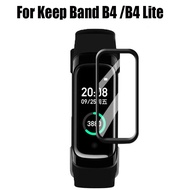 For Keep Band B5 B4 B4 Lite Sport Smart Bracelet Watch Full Covering 3D Curved Plating Soft PMMA PET