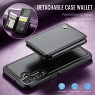 Suitable for Samsung A17 Phone Case Magnetic Separation Card Case Leather Case A26/A36/A34/A25/A23