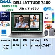 32GB DDR5 RAM Dell Latitude 14th Gen 7450 Ultra 7 Core i7-7440|7430|7420|7410|FHD+ Display Laptops 1