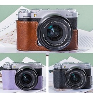 Fujifilm XM5 halfcase leather case - model 02