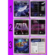 ORIGINAL FRIENDSHIP 729FX Lightening, 729FX Super Soft, RITC 2000 Table Tennis Bat Rubber – Table Te