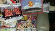 古董九十年代足球雜誌、海報、砌圖，曼聯物品，碧咸、C朗年代，蘋果日報世界盃物品，只買一項計250$，屯門交收