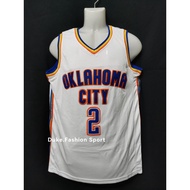 Embroidery Oklahoma City Thunder SGA #2 Shai Gilgeous-Alexander Jersey Basketball Jersey