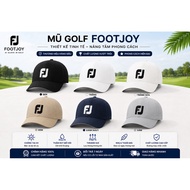 Fj golf hat 2 colors black and white stretch golf fabric absorbs sweat golf cap golf hat