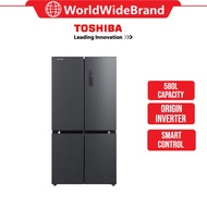 Toshiba 580L 4 door French GR-RF608WI-PMY(06) Refrigerator Inverter Fridge