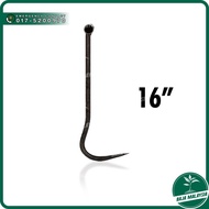 Oil Palm J Special Hook 16 Inch Agriculture & Oil Palm Harvesting Tools Alatan Besi Hook Kelapa Sawi