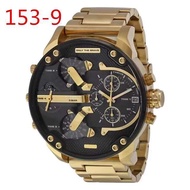Trendy merchant mens large black gold dial domineering casual quartz fashion DZ7333 watch Casual & F