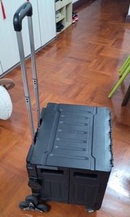 特大75L ，8輪可摺疊購物車
