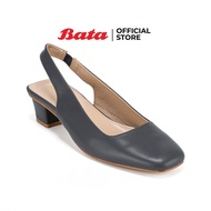 Bata บาจา รองเท้าส้นสูงรัดส้น สูง 1.5 นิ้ว สำหรับผู้หญิง สีส้ม 7611656 สีเทาเข้ม 7612656