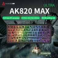 AK820 Max ULTRA Magnetic Switch Esports Keyboard 3mode Wired Wireless Dual 8K Rapid Trigger RT 0.01m