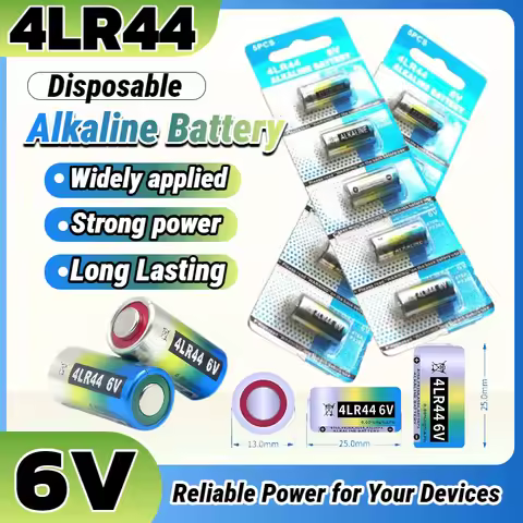 4LR44 6V Alkaline Battery for Car Remote and Dog Training Collar Replacement for 476A L1325 2CR1-3N 
