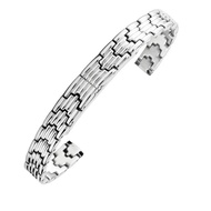 Ultra-Thin 10mm Metal Watch Band for Women – Stainless Steel Lightweight Bracelet, Anti-Tarnish & Hy