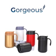 Gorgeous Tumbler Coffee Mug Hot & Cool 500 ml Coffee Cup Stainless Steel Handle
