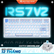 [FIRE] HE ATK RS7 V2 ULTRA Gaming Keyboard -SILVER EDGE | Genuine Genuine | - Maxpinggear
