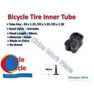 Bicycle MTB Inner Tube – 20 x 1.25 / 1.35 / 1.50