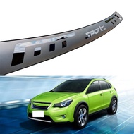 Car Accessories Stainless Steel For Subaru XV Trunk Trim Rear Bumper Protector Door Sill Scuff Plate