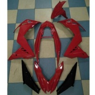 COVER SET FOR HONDA RS150 V2 RED WITH STICKER (ORIGINAL) (06900-K56-MB0ZA)