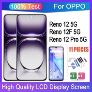 Original AMOLED OPPO Reno 12 Reno 12 Pro Reno 12F 5G LCD Display Touch Screen Replacement