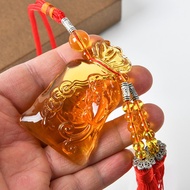 Car Hanging Money Bag Car Ornaments Money Bag Safe Pixiu Car Hanging Insurance Gift Car Interior S3G