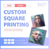 [Print-Own-Design] Square Print / Square Postcard / Square Poster / Art Print / Invitation Card / Cu