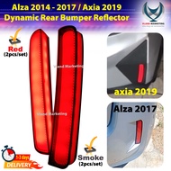 Perodua Alza 2014 - 2017 / Axia 2019  Dynamic Rear Bumper Reflector w/Signal alza / axia  lampu