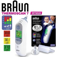 【1 Year Warranty】【SG stock】 Braun Thermoscan® 7 IRT6520/ IRT 6520 digital ear thermomete