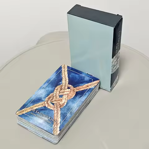 60 Pcs Oracle Cards The Dreaming Waves Oracle Deck 10.3*6cm Filled with Soft Feathered Whispers of W