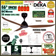 Deka Remote Control Ceiling Fan F3 DC 56 inch Natural Wind Ceiling Fan / Elmark Dolphin 52 inch Ceil