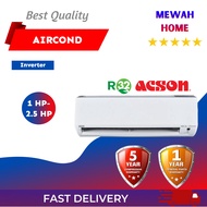 Mewah Home_ACSON_Inverter_R32 Wall Mounted Aircon(1Hp,1.5Hp,2Hp,2.5Hp)_安胜冷气_Ready Stock + Fast Shipment &amp; Delivery