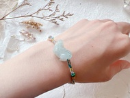 雫_玉貔貅蠟繩手環 | 小火龍礦編 |