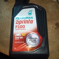 PETRONAS SPRINTA MINYAK HITAM F100 4t engine oil 4T