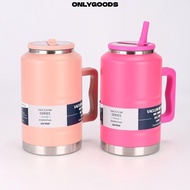 ONLYGOODS Water Bottle, Insulated Thickened Sports Water Bottles, Portable Broken-resistant 2L BPA F