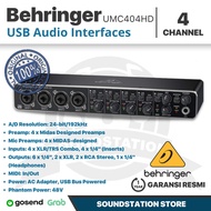Soundcard Behringer UMC404 HD Audio Interface