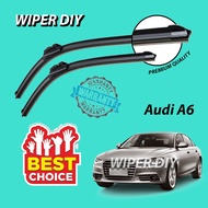 Audi A6 (C7) 2011 - 2018 Silicone Wiper Blade Windscreen Viper Pengelap Kereta