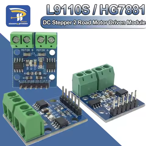 L9110 L9110S / HG7881 HG7881CP Two Road Motor Driven Module For Arduino 2 Channel DC Stepper Motor D