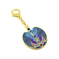 Life Force Amulet With 7 Chakra Jewels Feng Shui Keychain - For those with Poor Life Force - Feng Sh