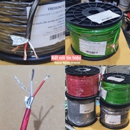2M 3-core, 2-core microphone signal wire. Audio signal wire, Microphone IMPORTED canon wire, 6mm wir